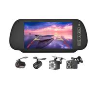 7-Zoll-Autospiegelmonitor mit Rückfahrkamera for Fahrzeug-Parkrückfahrkamera 7-Zoll-TFT-LCD-HD-Bildschirm Universal(Only Monitor)