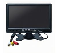 7-Zoll-Fahrzeugmonitor PAL / NTSC Kompatibel Auto-Rückfahrkamera-Monitor 12V