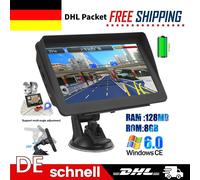 7“ Zoll GPS Navi Navigation für Auto LKW PKW Navigationsgerät EU Karten