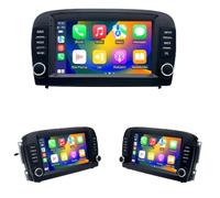 7 Zoll HD Auto Radio Autospieler GPS Navigation Carplay/Android Radio Autoradio, Ersatz für Mercedes-Benz SL R230 SL55AMG SL63AMG SL65AMG SL280 SL300 SL350 SL500 SL600 2001/09-2012/12