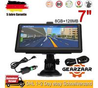 7'' Zoll LKW PKW KFZ GPS Navi Auto Navigationsgerät Navigation EU Karte 8GB