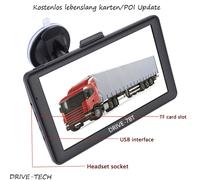 7 Zoll Navigationssystem GPS Navi Für LKW, PKW, WOMO. lebenslange Kartenupdate