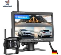 7 Zoll TFT Monitor Kabellose Rückfahrkamera IP68K HD Nachtsicht