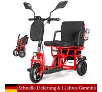 700W Faltbar 3-Rad Mobilitäts Roller Senioren Elektromobil 150kg 48V/10Ah 25km/h
