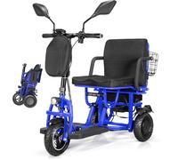 700W Faltbar 3-Rad Mobilitäts Roller Senioren Elektromobil 32km 48V/10Ah 25km/h