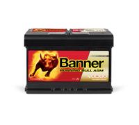 70Ah AGM Autobatterie Banner Running Bull 57001 12V 720A Starterbatterie 570 01