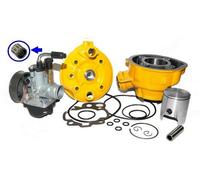70ccm NEUER RACING ZYLINDER VERGASER KIT für HUSQVARNA WXE 50 2TAKT AM6 GELB