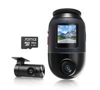 70mai X800 4K Dashcam vorne und hinten, Dual STARVIS 2 Autokamera mit 4G LTE Unterstützung, 5Ghz WiFi 6, GPS, HDR, Parkmodus, Unterstützung 512GB Max