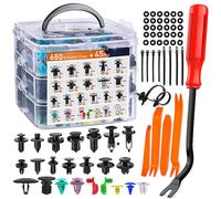 725Stk Auto KFZ Spreiznieten Sortiment Autotür Innen Befestigung Clips Kit DE