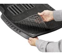 74933 Fußschalenmatte Passend für (Auto-Marke): Universal Gummi (L x B) 72cm x 50.5cm Schwarz