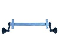 750 kg BWN-Schlegl AM:1300 Gummifeder PKW Anhänger Achse VK60ungebremst AS:1004