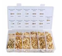 750x Kfz Kabelschuhe Sortiment unisoliert Flachsteckhülsen Set Flachstecker Satz