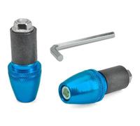 77300021 Paar Gegengewichte Lenker Konisch Blau