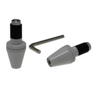 77300025A Gegengewichte Lenker Konisch Weiß