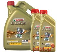 7L = 5L + 2x 1L CASTROL EDGE 0W-20 V Volvo VCC RBS0-2AE