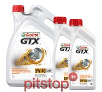 5L Castrol Motoröl 5W-40 A3/B4 GTX VW 50200 50500 MB 229.3 BMW Longlife-01