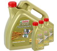 7l Castrol Edge 5w-30 Professional Passend Für Vw 504.00507.00 Porsche C30 Freigabe Vw: 502.00 Vw. 503.00 Vw. 503.01 Vw. 504.00 Vw. 505.00 Vw. 5