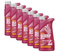 7L MANNOL DEXRON III 3 H G F ATF ÖL AUTOMATIK GETRIEBEÖL SERVOÖL SERVOLENKUNGSÖL