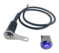 7mm 12V LED Motorrad Wasserdichter Lenker Ein/Aus-Schalter Für Scheinwerfer ATV