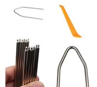 7PCS Autoradio Entriegelungsschlüssel,Universalschlüssel für Autoradio Werkzeug,Autoradio Demontageschlüssel,DIN Freigabeschlüssel im Auto/Car/Cars Head Unit CD Player Stifte