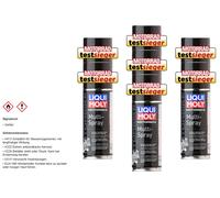 7x Liqui Moly Motorbike Multi Spray Motorrad Reiniger Motorradpflege 200 ml