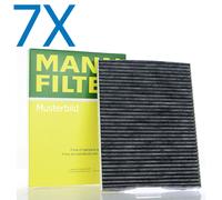 7x MANN Innenraumfilter CUK 2545 passend für VW Polo 4 5 Skoda Fabia 2 1.2