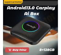 8+128G-Android13.0 Multimedia Player Wireless Apple Carplay Ai Box Android Auto
