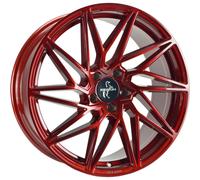 19 Zoll KESKIN KT20 5x112 ET45 Alufelgen CANDY RED