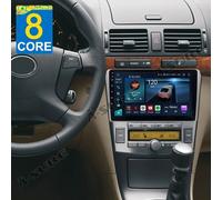8 Core 4+64G Autoradio Carplay GPS FM RDS WIFI für Toyota Avensis II T25 2003-08