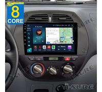 8 Core 4+64GB Autoradio Navi Carplay DAB+ GPS SWC BT für Toyota RAV4 2000-2004