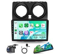 8 Core 6G+128G Android Autoradio für Nissan Qashqai J10 2006-2016 Wireless Carplay Android Auto Navi WIFI 360° Panorama 9 Zoll Touchscreen Autoradio Mirror Link Bluetooth FM/RDS/DSP/SWC Rückfahrkamera