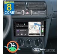 8-Core Android 14 4+64GB Carplay Autoradio navi für VW Golf IV 1J1 1999-2003