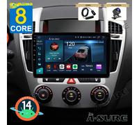 8-Kern 4+64GB Android15 Autoradio GPS Nav CarPlay Für KIA CEED 2006-2009+DAB+Kam