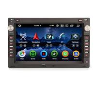 8-Kern 4GB+64GB 7 Zoll Android 14 Autoradio mit GPS Navi für VW Jetta Golf 4 Polo Passat B5 T5 Multivan Bora Seat Leon Skoda Superb Octavia Bluetooth 5.0 CarPlay Android Auto WiFi 4G DSP DAB+OBD2 USB