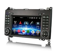 8-Kern 4GB+64GB 7 Zoll Android 16 Autoradio mit GPS Navi für Mercedes Benz A/B Klasse W169 W245 Viano Vito Sprinter VW Crafter Canbus CarPlay Android Auto WiFi 4G Bluetooth 5.0 DSP DAB+ OBD2 Canbus