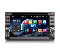 8-Kern 4GB RAM 64GB ROM Android 14 Autoradio Bluetooth GPS Navigation Unterstützt CD Player Kabelloses CarPlay Android Auto WiFi 4G DAB+ DSP USB RDS OBD2 DVD Touchscreen Autoradio 2 Din