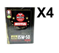 8 Liter Öl MOTUL 2100 15W50 Lenkstange Kunststoff Auto Historische Damahlig Nach