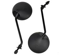 8 mm Motorrad GY6 Roller Rückspiegel für 50cc Moped Tomos A35 Sprint Targa LX TT Colibr GY6 150cc 250cc 157QMJ 1P57QMJ Honda Ruckus Kymco Agility Parts schwarz