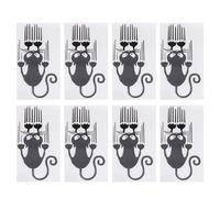 8 PCS Auto Aufkleber Lustige Katzen Automatische Dekore Autoaufkleber