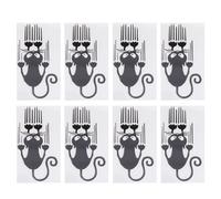 8 PCS Lustige Katzen Aufkleber Auto Automatische Dekore Autoaufkleber