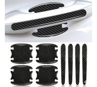 8 STK Türgriffmulden Schutzfolie für Porsche Panamera 2010-2026,Kratzschutz Auto Griffmulden Aufkleber,Externe Fahrzeug Zubehör Sets,A