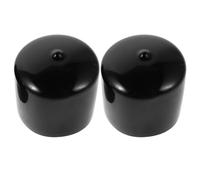 8 Stück Gummi Radnabenstaubschutz 50mm für Anhängerlager | Schwarze Fettabdeckung als Feuchtigkeitssperre, Universelle Ersatzteile für Wohnwagen, Bootsanhänger, Nutzfahrzeuge Sowie