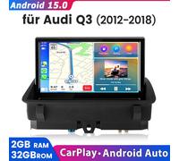 8' Wireless Carplay Autoradio für Audi Q3 (2012-2018) 4G 2+32GB BT