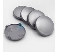 8 x YOU.S Nabenkappen Nabendeckel Felgendeckel 59,5-56,5 mm - silber