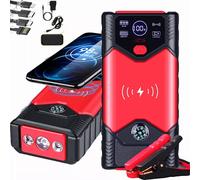 800A 12V Auto Starthilfe Jump Starter KFZ Ladegerät Booster Power-Bank 20000mAh
