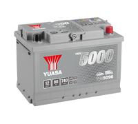 80Ah Autobatterie 12V 740A Yuasa YBX5096 YBX 5000 Silver High Performance