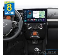 8Core 4+64G Autoradio Carplay GPS BT Für Toyota Aygo II Peugeot 108 Citroen C1