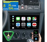 8Core Android 15 64GB Carplay Autoradio navi für VW Golf IV 1J1 1J2 1999-03 DAB+