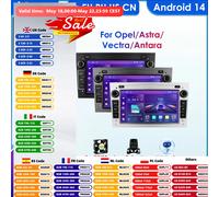 2 din android 12 stereo autoradio multimedia player gps navi für opel corsa c signum vivaro astra h