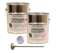 8kg Mike Sanders Korrosionsschutzfett + Thermometer 120°C Hohlraumversiegelung